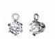 Ripats tsirkooniumsilmaga 925 11x7 mm. 1 tk SID0072