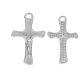 Anhänger "Kreuz" 925 29x20 mm. 1 Stück. SID0084