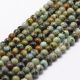 Natürliche afrikanische türkisfarbene Perlen 10 mm, 1 Strang AK1687