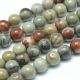 Natural Jaspio beads 4 mm., 1 strand AK1701