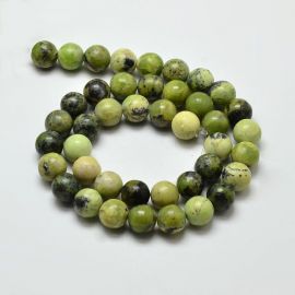 Dabiskas Variscito krelles 10 mm., 1 dzīsla