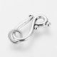 Kaelakee lukk 21x12 mm. 4 komplekti, 1 kott MD2211