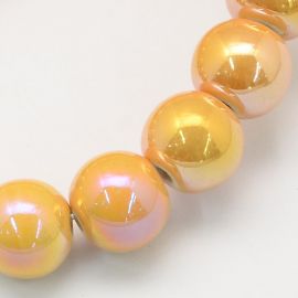 Käsitsi valmistatud keraamilised helmed 8 mm. 10 tk, 1 kott