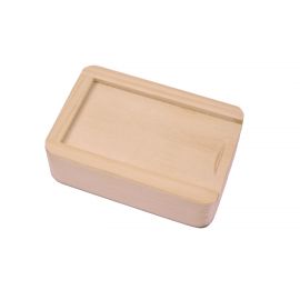 Wooden box for USB storage 10x7,5x3.5 cm