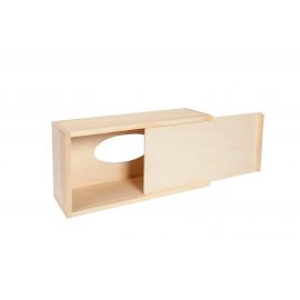 Деревянный ящик для салфеток 25x13x8 см