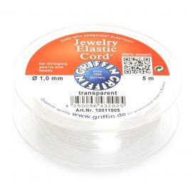 GRIFFIN elastischer Gummi 1,00 mm, 1 Spule
