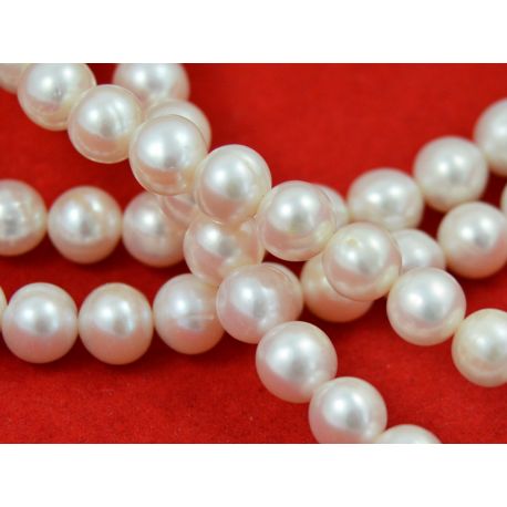 Gėlavandenių perlų gija 9-10 mm AA klasės GP0019