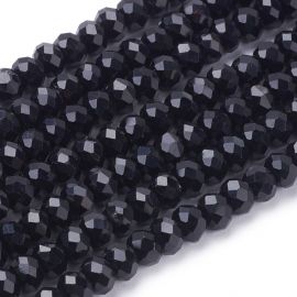 Glass beads 4x3 mm., 1 strand KK0333