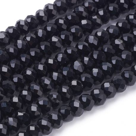 Stikliniai karoliukai 4x3 mm., 1 gija KK0333