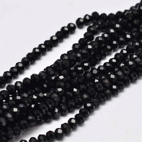 Glass beads 3x2 mm., 1 strand KK0337