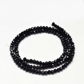Glass beads 3x2 mm., 1 strand