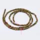 Natural Unakito beads 2 mm., 1 strand AK1735