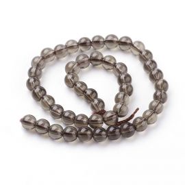 Suitsukvartsist helmed 4 mm., 1 haru