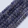 Natural Iolite beads 4 mm., 1 strand AK1746