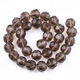 Glass beads 10 mm., 1 strand