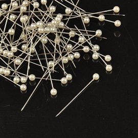 Pins - needles with acrylic bubble 37 mm. ~100 pcs., 1 bag MD2219