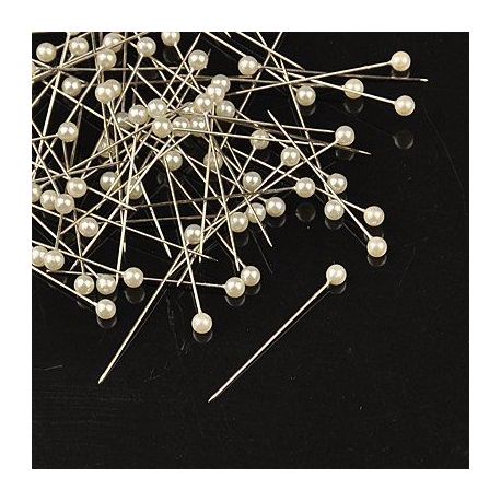 Pins - needles with acrylic bubble 37 mm. ~100 pcs., 1 bag MD2219