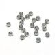 Nerūdijančio plieno 304 intarpas 3,5x2 mm. 20 vnt., 1 maišelis II0451