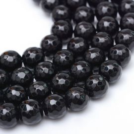 Glass beads 10 mm., 1 strand KK0332