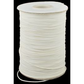 Waxed polyester cord 0.80 mm., 1 meter
