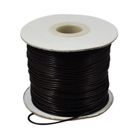 Waxed polyester cord 0.80 mm., 1 meter VV0744