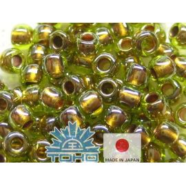 TOHO® Beser zelta peridots 11/0 (2,2 mm) 10 g. TR-11-991