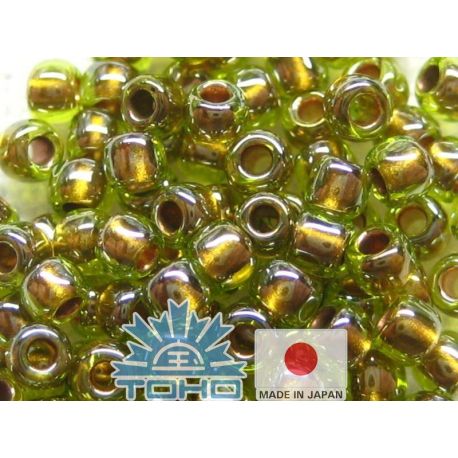 TOHO® Beser zelta peridots 11/0 (2,2 mm) 10 g. TR-11-991