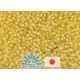 TOHO® Seed Beads Inside-Color Crystal/Butter-Lined 11/0 (2.2 mm) 10 g. TR-11-961