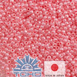 Бисер TOHO® Seed Beads Ceylon Impatiens Pink 11/0 (2,2 мм) 10 г.
