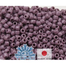 TOHO® sēklu pērles necaurspīdīgs lavandas 11/0 (2,2 mm) 10 g.