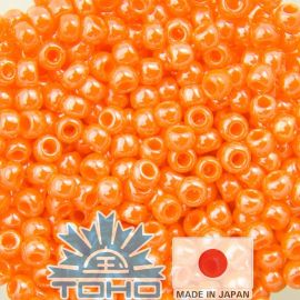 TOHO® sēklu krelles Oranža 11/0 (2,2 mm) 10 g.