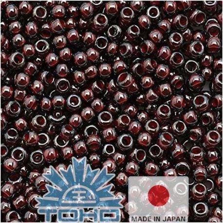 TOHO® seemnehelmed värviga Montana Blue / Oxblood voodriga 11/0 (2,2 mm) 10 g. TR-11-363