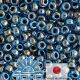 TOHO® Seed Beads Inside-Color Blue Raspberry 11/0 (2.2 mm) 10 g. TR-11-294