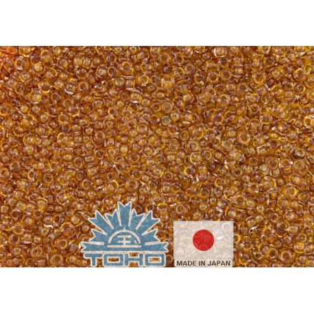 TOHO® Samenkügelchen Transparenter Honig 11/0 (2,2 mm) 10 g. TR-11-2156