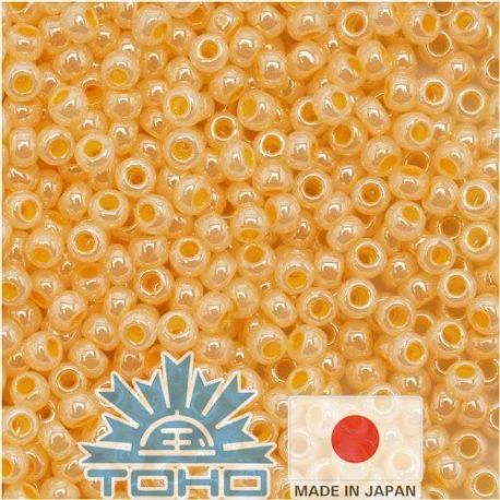 Бисер TOHO® Seed Beads Ceylon Peach Cobler 11/0 (2,2 мм) 10 г. TR-11-148