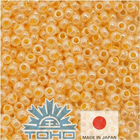TOHO® Seed Beads Ceylon Peach Cobler 11/0 (2.2 mm) 10 g. TR-11-148