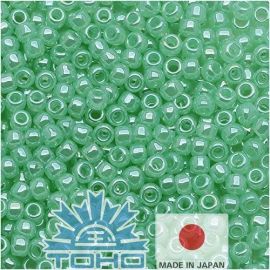 TOHO® Seed Beads Ceylon Celery 11/0 (2.2 mm) 10 g. TR-11-144