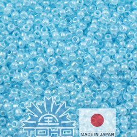 TOHO® Samenperlen Ceylon Aqua 11/0 (2,2 mm) 10 g.
