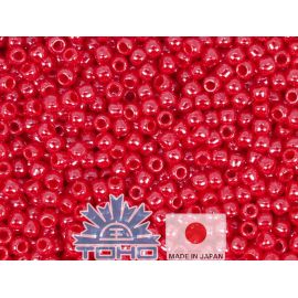 TOHO® sēklu pērles necaurspīdīgi spīdīgi ķirši 11/0 (2,2 mm) 10 g. TR-11-125