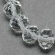 Glass beads, 10x7 mm, 1 strand KK0342