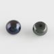 Semi-drilled freshwater pearls, 9-9.5x6.5 mm, 1 pair GP0096