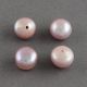 Semi-drilled freshwater pearls, 8-8,5x6 mm, 1 pair GP0097