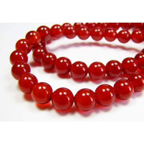 Karneolio karoliukai 4 mm AK0312