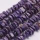 Natürliche Charoite Perlen 4 Stück, 9-18x2-5 mm, 1 Beutel AK1778