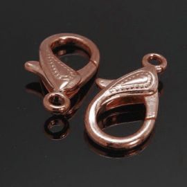 Dekoratiivklamber - karabiin 4 tk, 30x17x6 mm, 1 kott MD2227