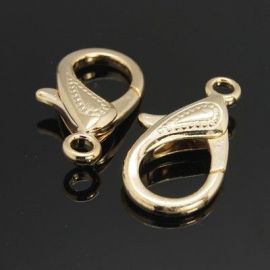 Dekoratiivklamber - karabiin 4 tk, 30x17x6 mm, 1 kott MD2226