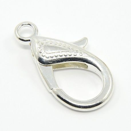 Dekoratyvinis užsegimas - karabinas 4 vnt, 30x15x4 mm, 1 maišelis MD2222