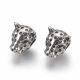 Roostevabast terasest 304 karp "Leopard head" 1 tk, 14x10x10,5 mm II0476