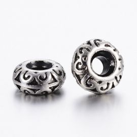 Stainless steel 304 spacer 2 pcs, 9x4 mm, 1 bag II0467