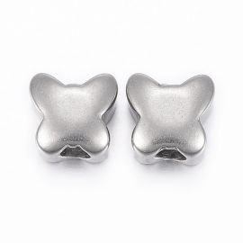 Roostevabast terasest 304 vaherõngas "Butterfly" 2 tk, 10x10x6 mm, 1 kott
